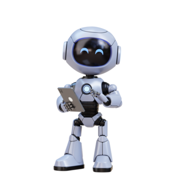 3D robot icon